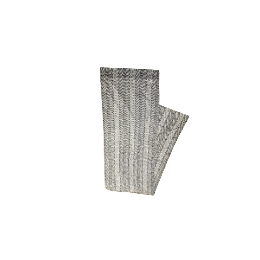 Set 3 Vintage JC Penney Curtains Panels Drapes Neutral Herringbone Print Lined